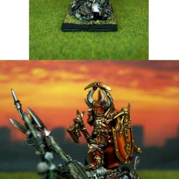 Warhammer MPG Painted Chaos Lord 25th Harry Hammer WC37 by miss painting
