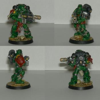 Salamander Sternguard with Combi Melta 1 by GraemePaul