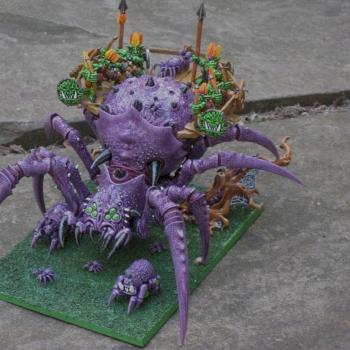Goblin Arachnarok Spider by KevinC