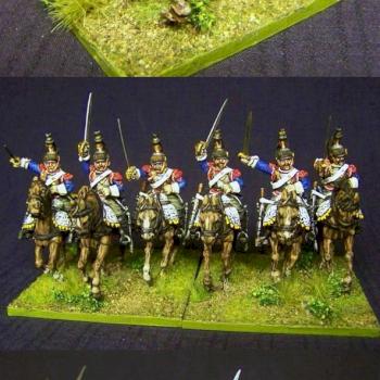 28mm 8th French Cuirassiers, Perry Bros by danhochi