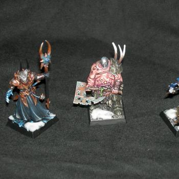 Warhammer Chaos Warriors army by javierillo