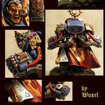 Ultramarine Lord Macragge, Marneus Calgar by Wusel