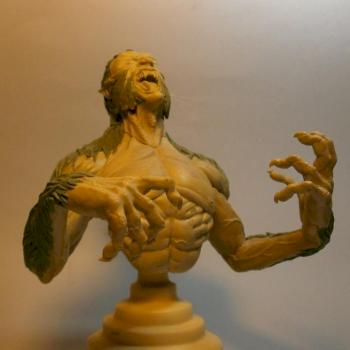 BUST WOLFMAN SCALE 1/9 by Migliorini Simone
