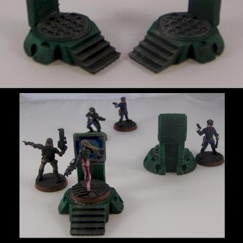 Teleporter Pads 28mm by Dutch Mogul