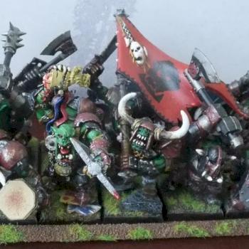 Black Orcs by Amegamenon