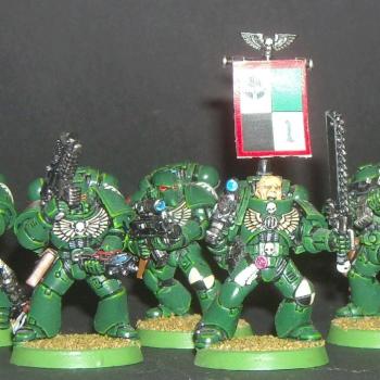 Dark angels Tactical Squad by Tiberius122