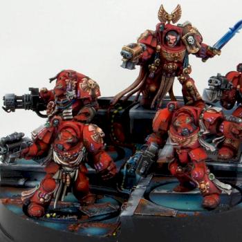 Blood Angels Space Hulk by Mephiston