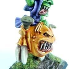 Goblin with squig by Maryse