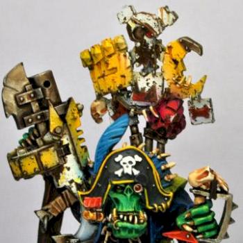 Ork Kaptin Badrukk by Under9