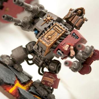 Dreadnought w/2 Twin Linked Autocannon arms. by TyrionLanister