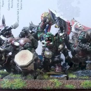 Black Orcs by Amegamenon