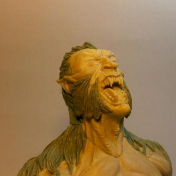BUST WOLFMAN SCALE 1/9 by Migliorini Simone