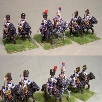 28mm French Imperial Guard Horse Grenadiers by danhochi