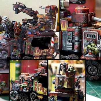 Ork Battlewagon by hamboy