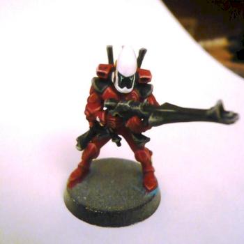 WIP Eldar Gardian/ gardien by ghostd
