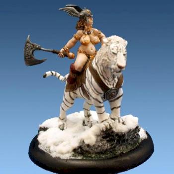 Libby on tigress by Phael