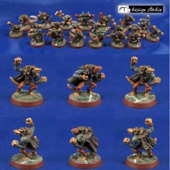 Skaven Bloodbowl team by ptdesignstudio