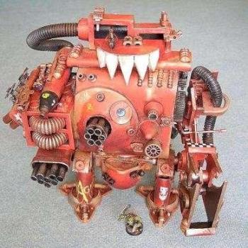 Space Ork Stompa-Titan by TheMasterOfTerrains