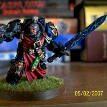 Black Tamplars terminator captain WIP by MadHamster