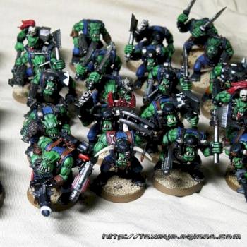 51st Orks Boyz by Foxeye