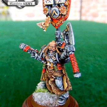 Sacerdote Rúnico Lobo Espacial by gothicarmy