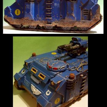 Ultramarines Razorback by veggiemanuk