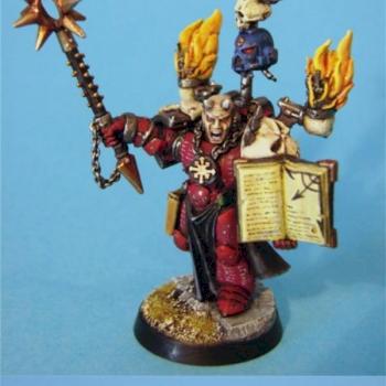 Word Bearers dark apostle by Txutxo