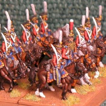 Napoleonic 15mm Russian Guard Hussars 1812 by RRedworth