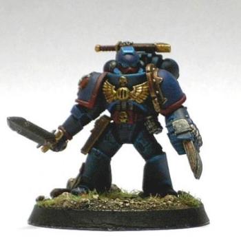 Space Marine Sergeant by Shadow66