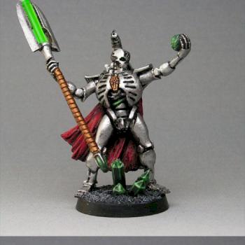 Necron Lord with Resurrection Orb by PendragonStudios