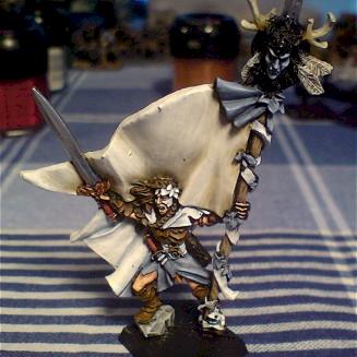 WIP Wood Elf Standard by zaggelito