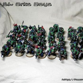 51st Orks Boyz by Foxeye