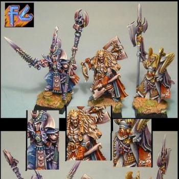 3 personnages hauts elfes by grosbob2