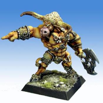 kelt minotaur of the plains by Dragonfire Studio