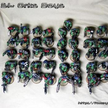 51st Orks Boyz by Foxeye