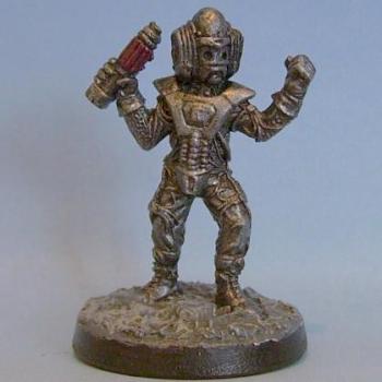 Doctor Who Cyberman Leader Harlequin by doctor who fan
