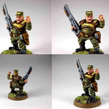 Cadian Colonel by scullmeister