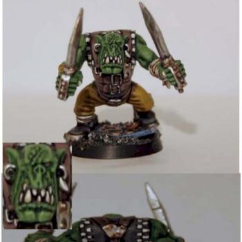 Ork boy by Groin the Buttnaked!