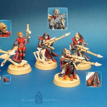 Aeldari Rangers by Way of Dice