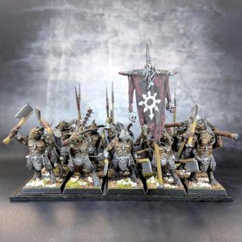 Chaos Beastmen by Mortighaar