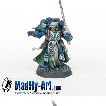 Dark Angels Librarian Turmiel by MadFlyArtStudio