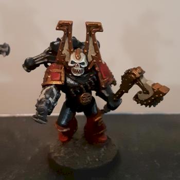 The Wrath Khorne Berzerker by chaosmarauder
