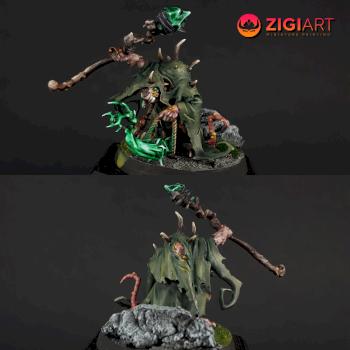 Skaven Priest Plague by ZygiArt