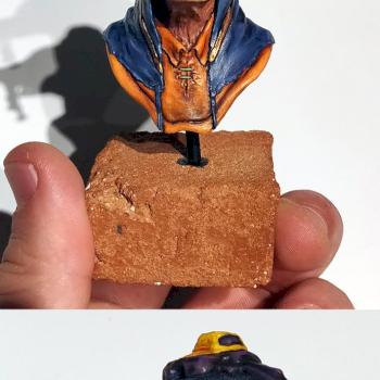 Manta - Men bust by Romain Van Den Bogaert by AloneInTheDark