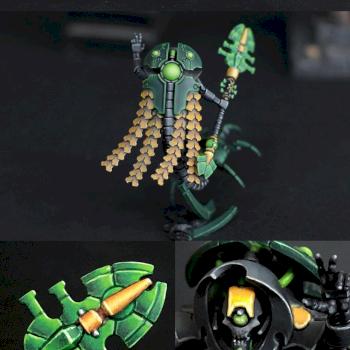 Necron Cryptek by Skywa1ker