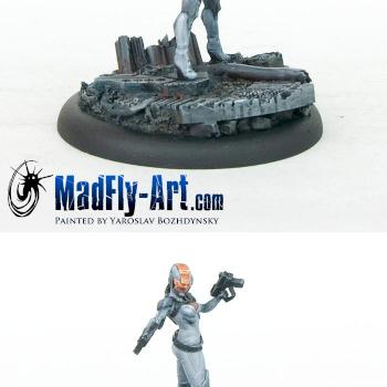 Space Girl by MadFlyArtStudio
