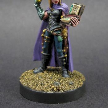 Nonalla Ellinad, Elf Wizard by mikecarrero