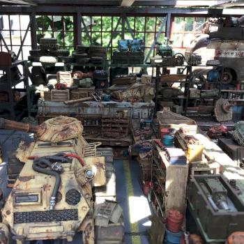 Junktown Vehicle Bay by Clanmac
