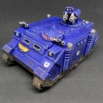 RAZORBACK /RHINO ULTRAMARINES by juanlurockerman