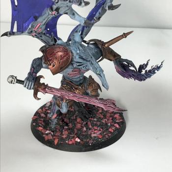 Daemon Prince of Tzeentch by Ziphoneon